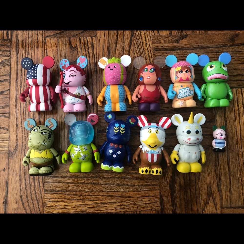 Disney Vinylmation Figures Lot of 12